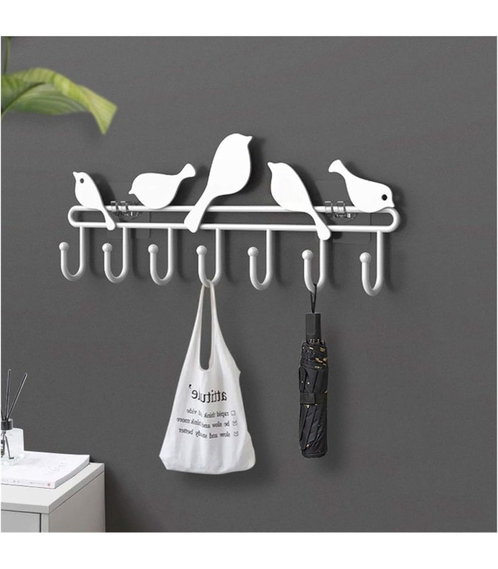 Gancho pajaros 7 cabezas 46cm