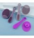 set de cepillos para masaje facial