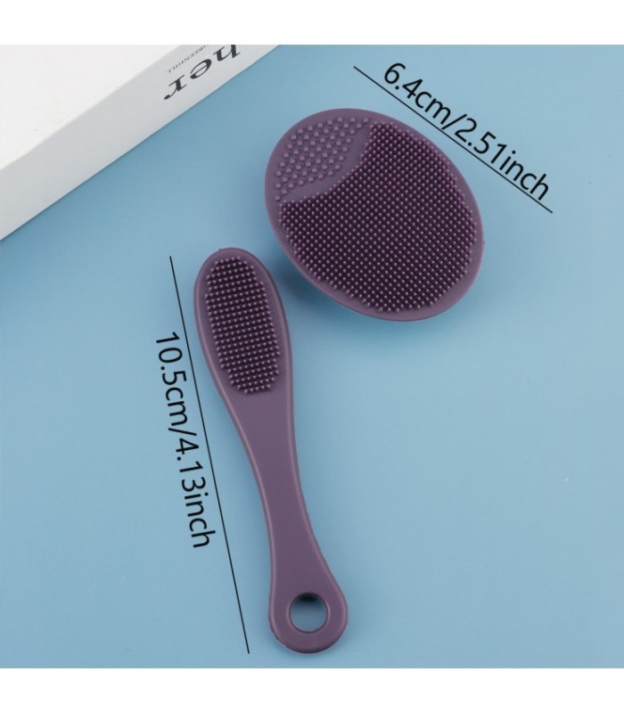 set de cepillos para masaje facial