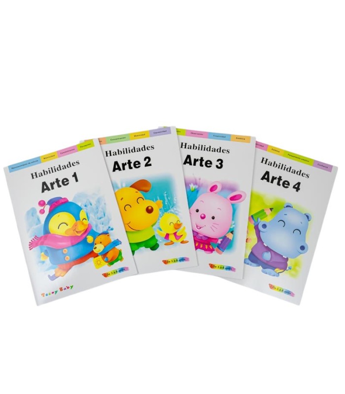 Cuaderno para dibujar INTELIGENCIA 1,2,3,4.