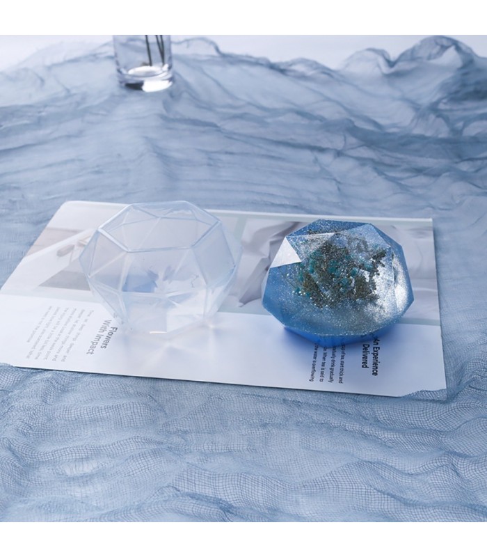 Molde de silicona forma geométrica