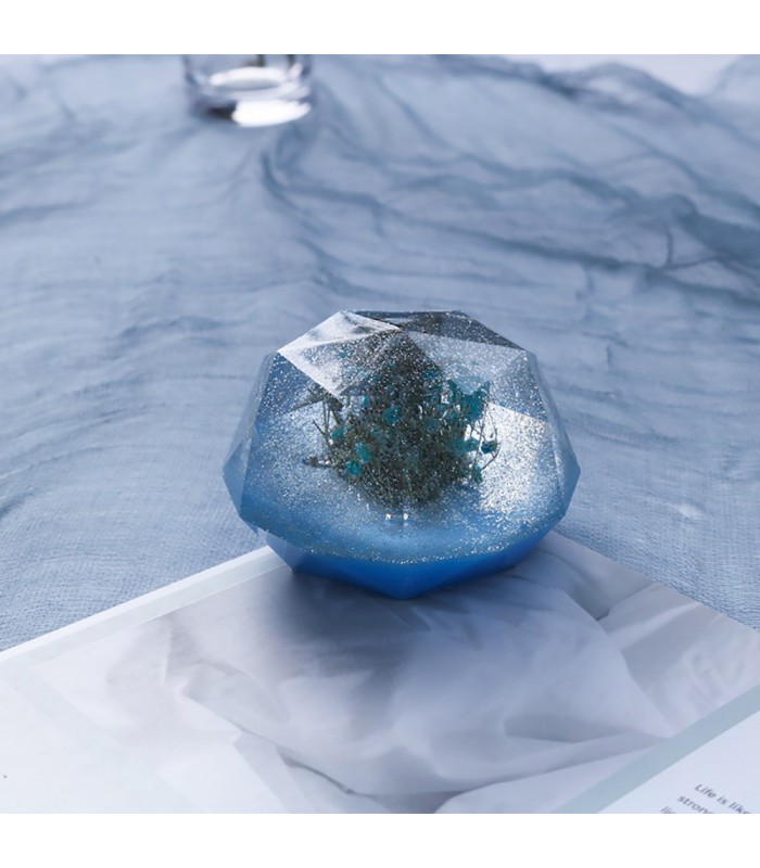Molde de silicona forma geométrica