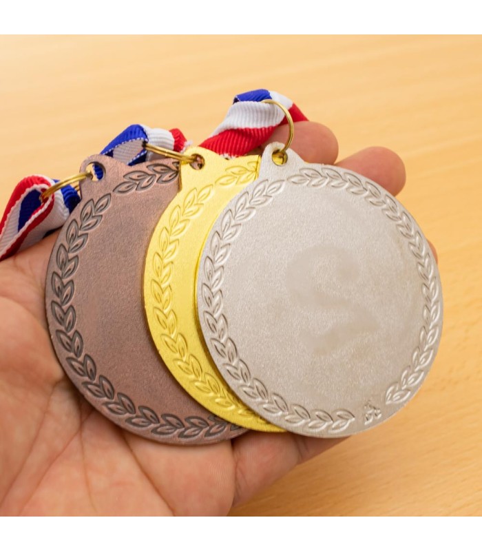 MEDALLA METALICA (PUESTO 1.2.3) 7.7xCM BRONCE