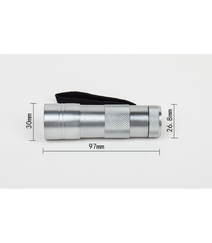 Mini linterna UV ultravioleta