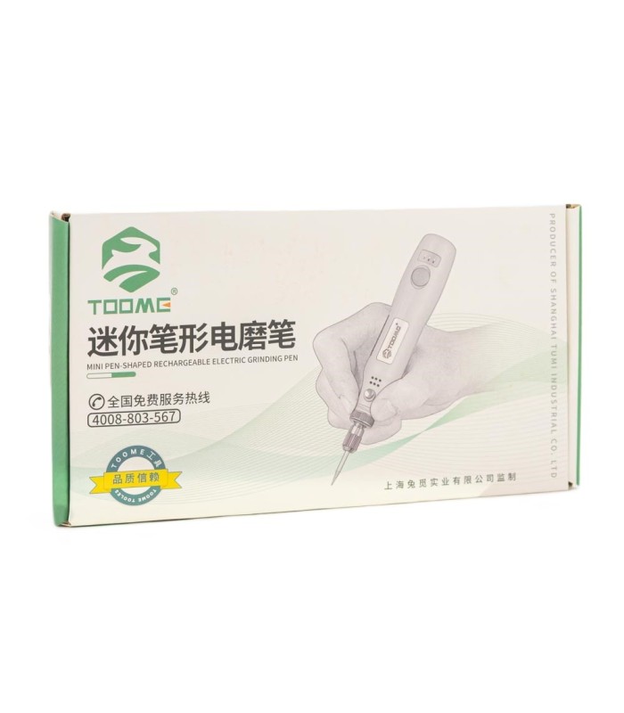 Mini torno con fuente 18v blanco