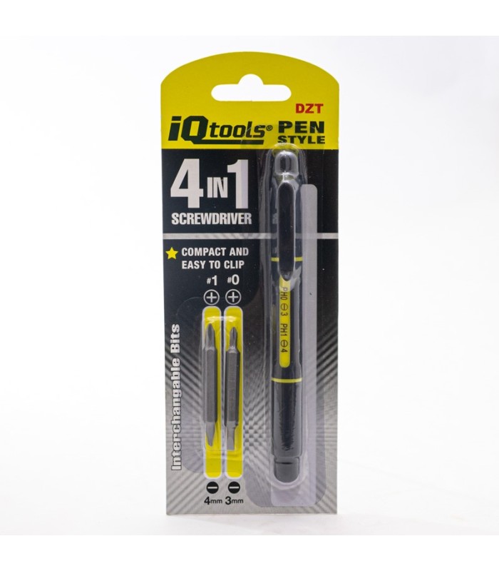 Destornillador 4 en 1 4mm 3mm