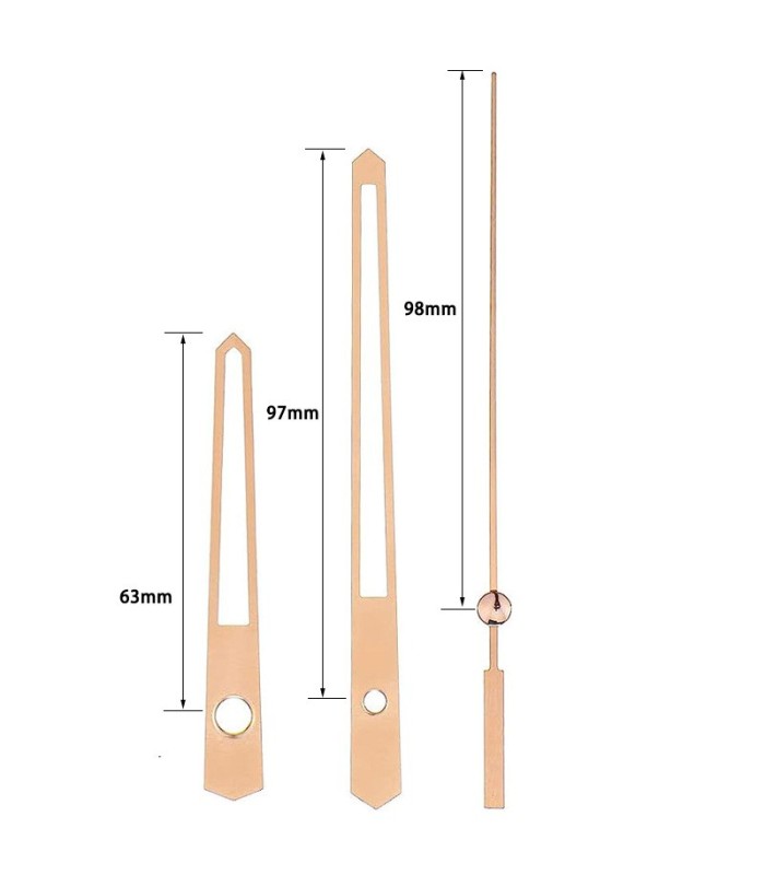 AGUJA PARA RELOJ 8035 ORO ROSA