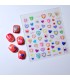 STICKER NAIL CORAZON COLORIDO