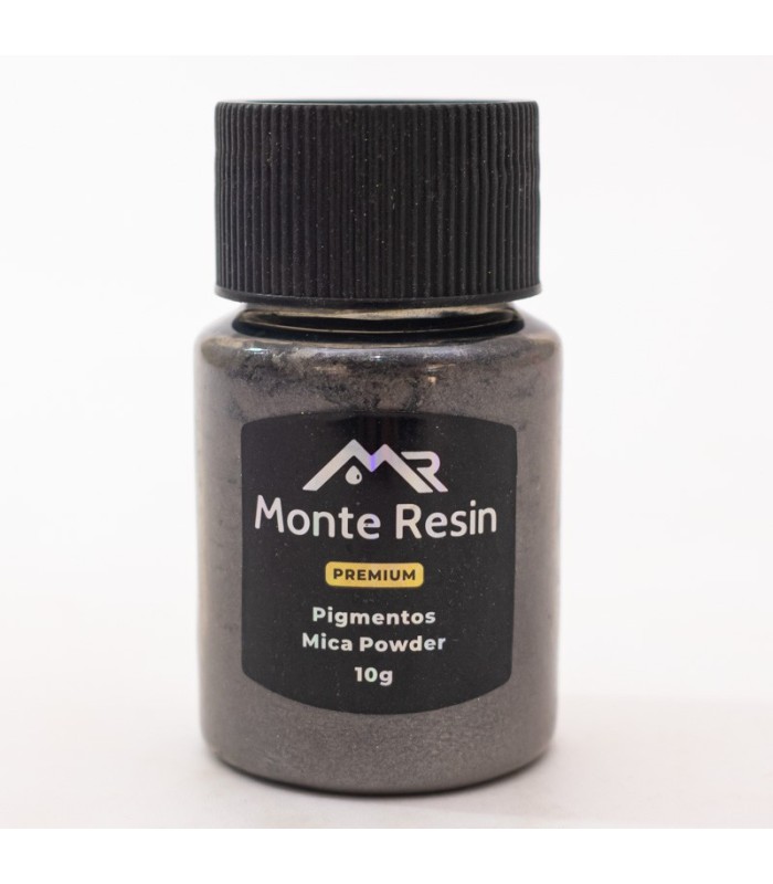 Pigmento mica 10g silver grey(25)