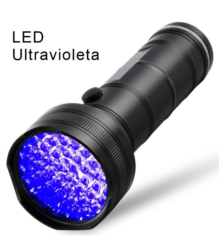 Linterna led Ultra Violeta 50led