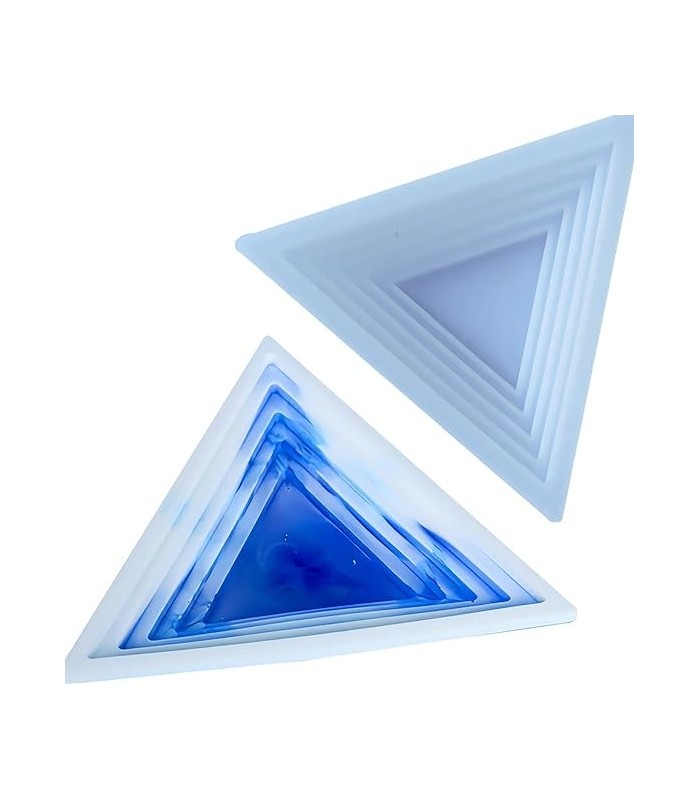 Molde de silicona plato triangular 160x160mm