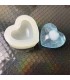 Molde de silicona corazon 3D 80x65x40mm