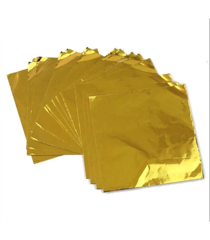 Papel de aluminio 100 piezas para repostería