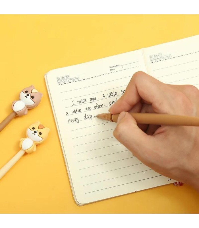 Boligrafo de goma diseño ardilla