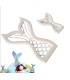 Molde de sirena 2pc