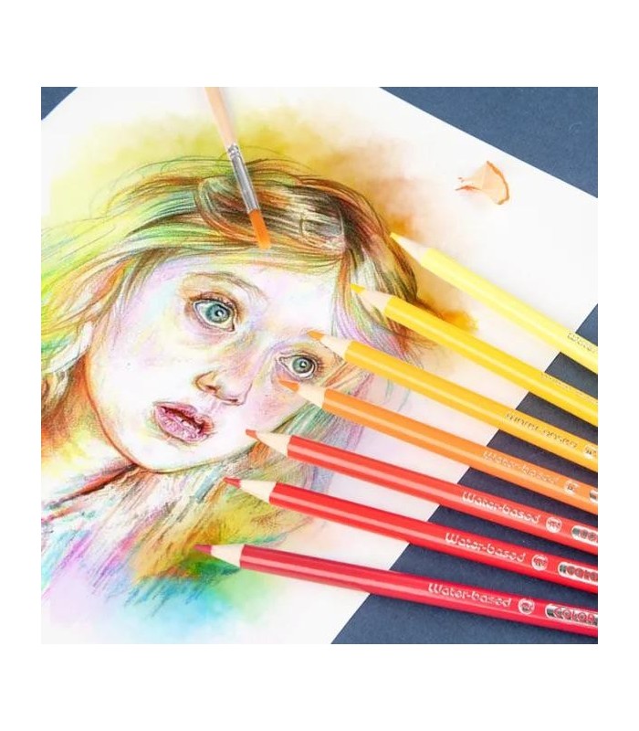 Lapiz de color watercolor MOBEE 12PC