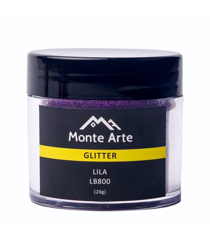 glitter montearte lila 20gr