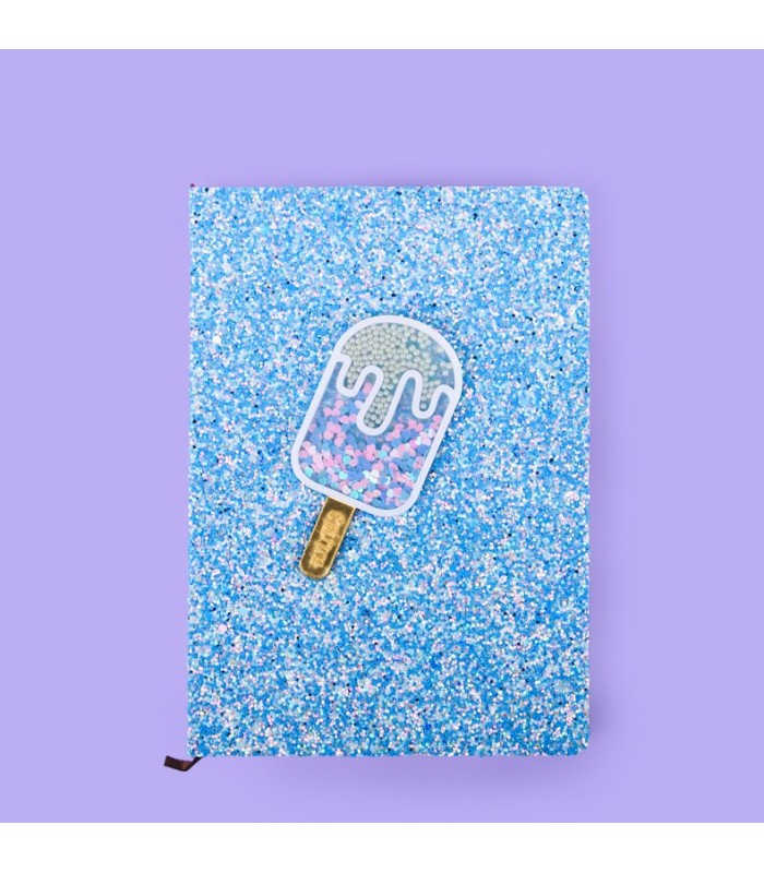 Anotador con glitter