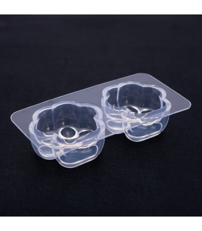 Molde de silicona huella de gato 76x37x18mm