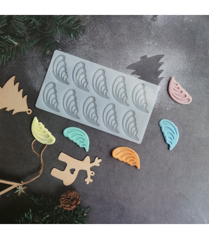 Molde de silicona forma ala