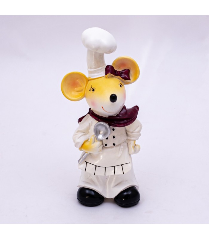Chiche ratón cocinero 21cm