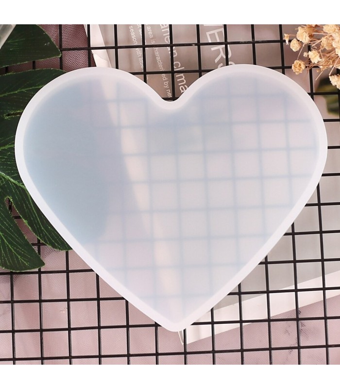 Molde de silicona corazón 193x17.5x2cm