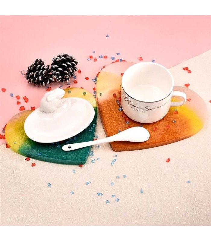 Molde de silicona corazón 193x17.5x2cm