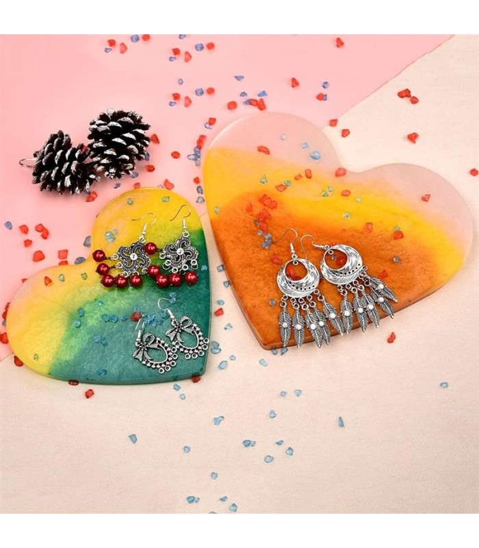 Molde de silicona corazón 193x17.5x2cm