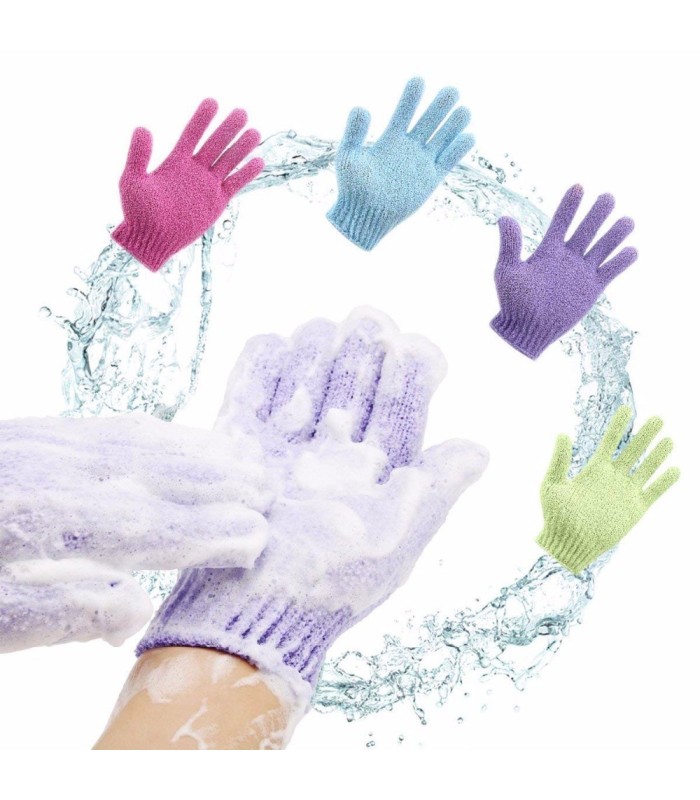 Guante exfoliante para baño