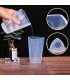 Vaso de silicona medidor de  500ml