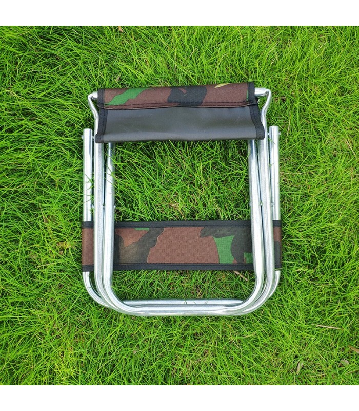 SILLA PLEGABLE CON RESPALDO PORTATIL