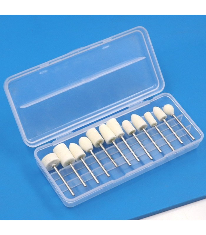 Juego de puntas para pulir 12pc