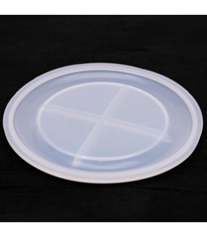 Molde de silicona posavasos 85mm borde redondeado