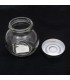 Frasco de vidrio con tapa 280ml