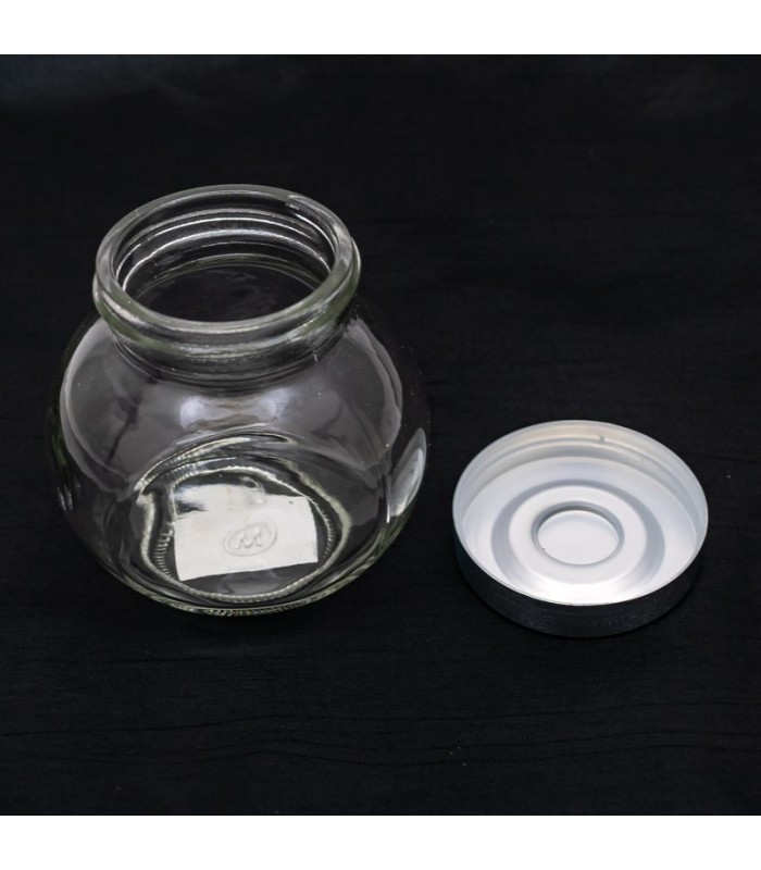 Frasco de vidrio con tapa 280ml