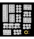 Molde de silicona para teclado mecánico