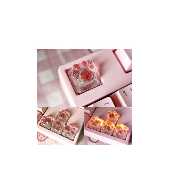 Molde de silicona para teclado mecánico