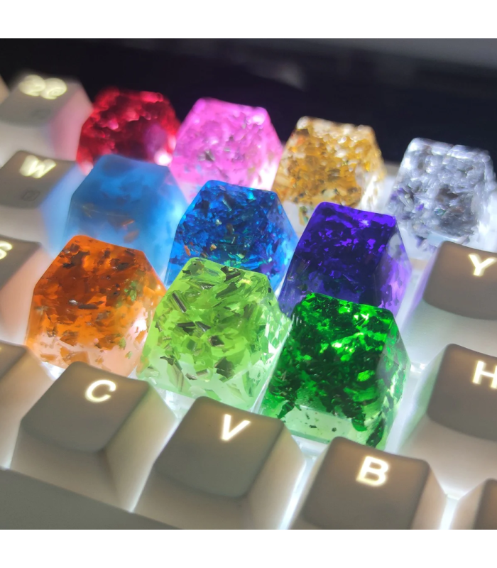 Molde de silicona para teclado mecánico