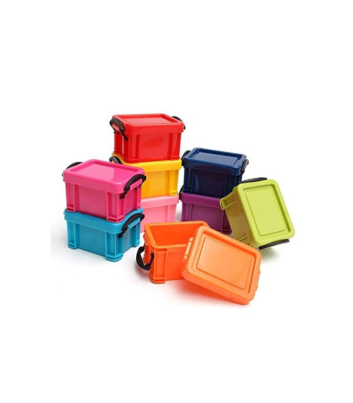 Cajitas de plastico con tapa