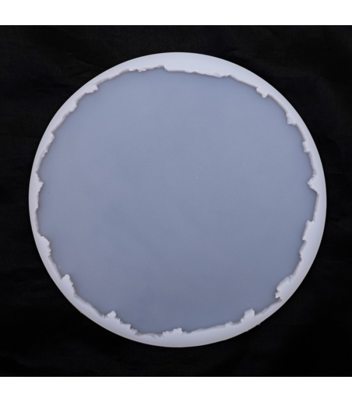 Molde de silicona borde irregular 23.5x23.5cm