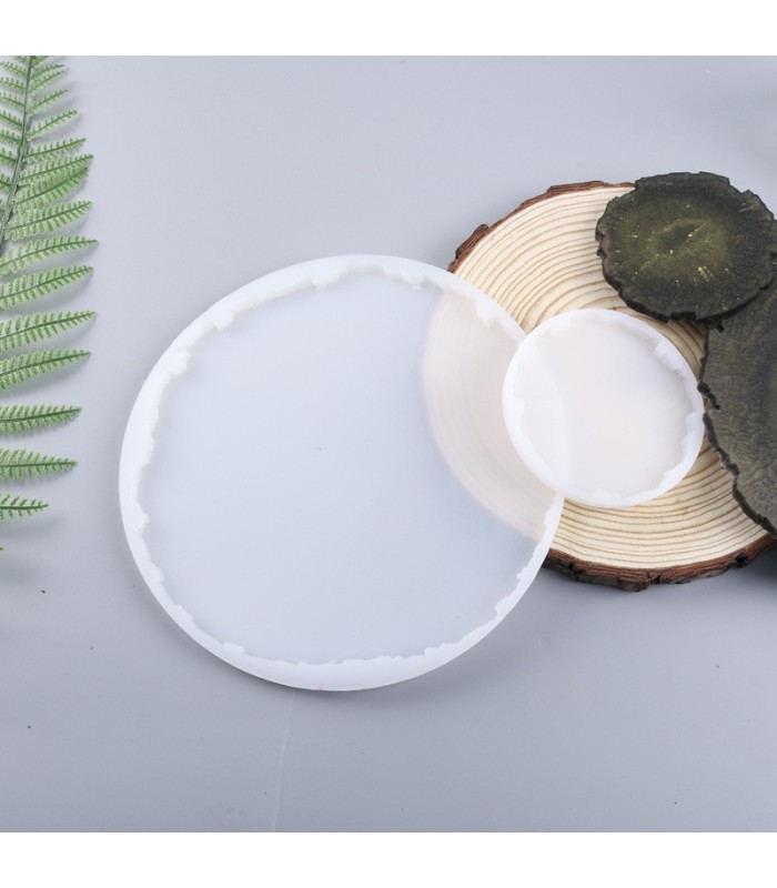 Molde de silicona borde irregular 23.5x23.5cm