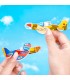 Mini avión de cartón 10 piezas
