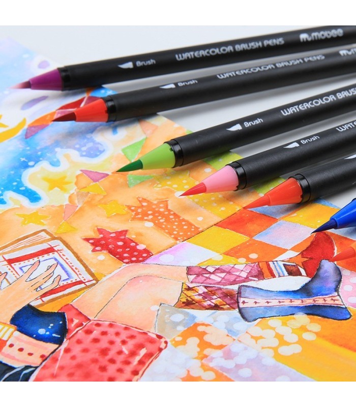 Pincel Mobee 24C Brush Pens