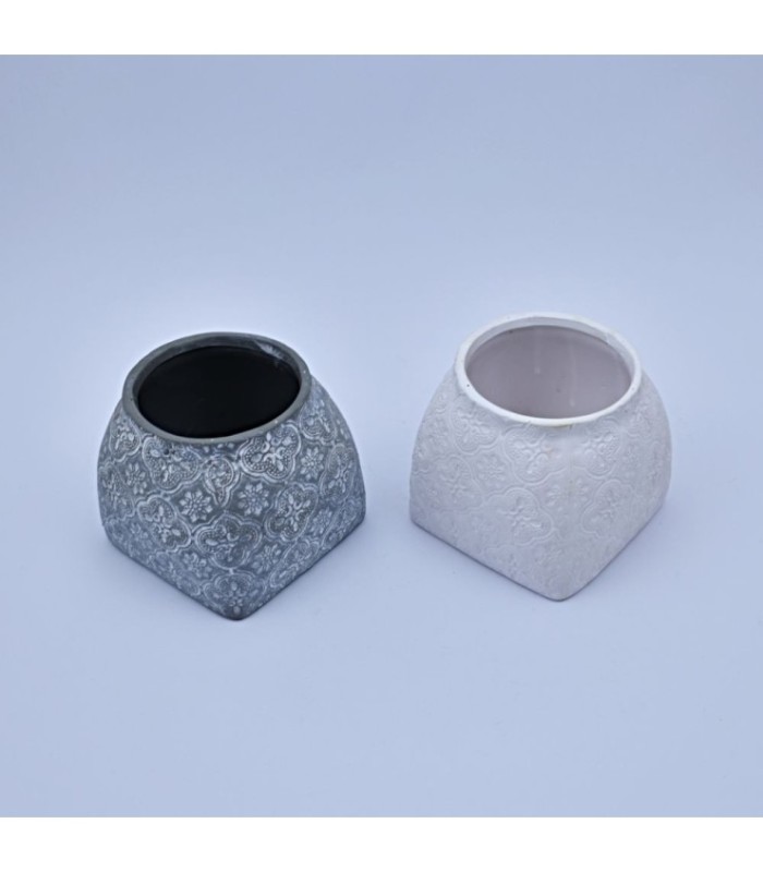 Maceta con forma 8x8cm