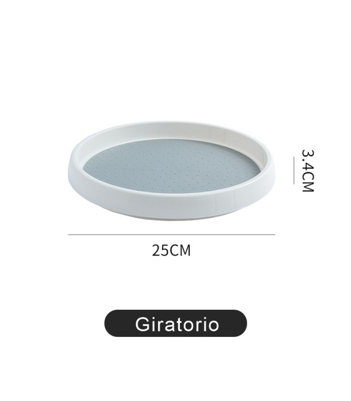 Plato organizador giratorio 25x3.4cm
