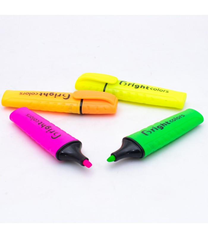 Resaltador fluor 4pc
