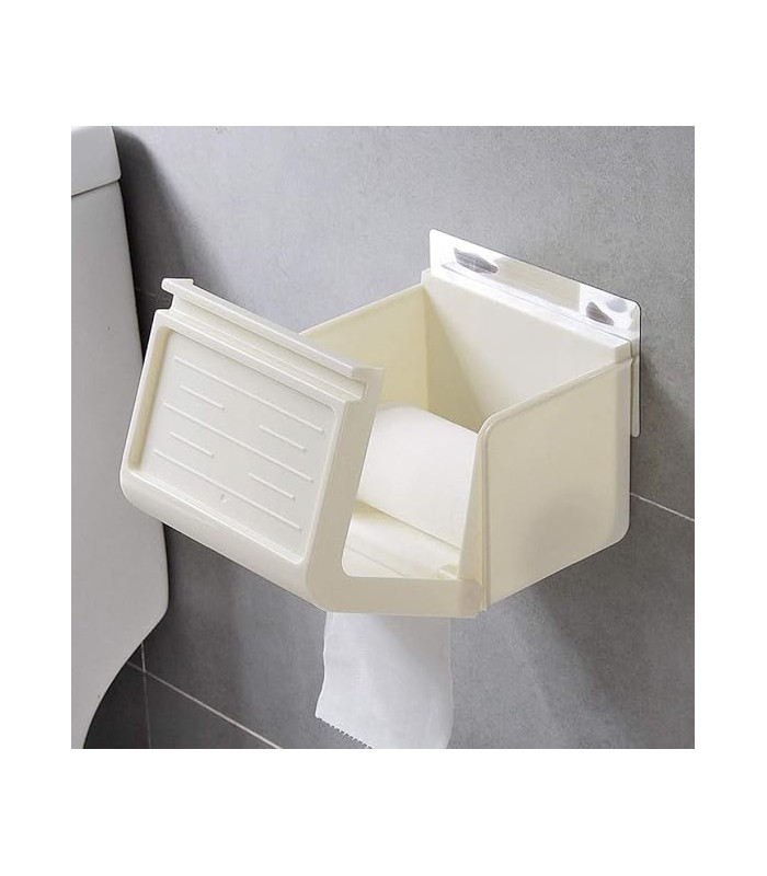 Porta papel con adhesivo