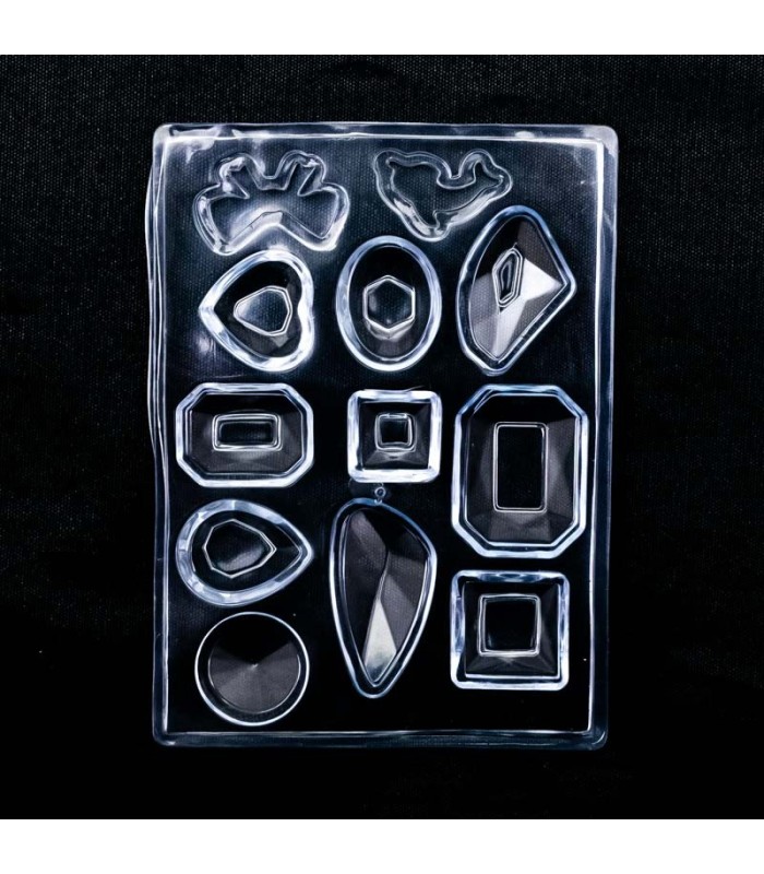 Molde de silicona para dije extra brillo