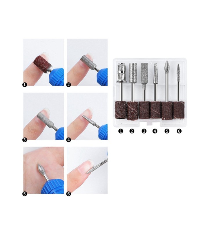 Mini torno electrico con fresa 6pcs