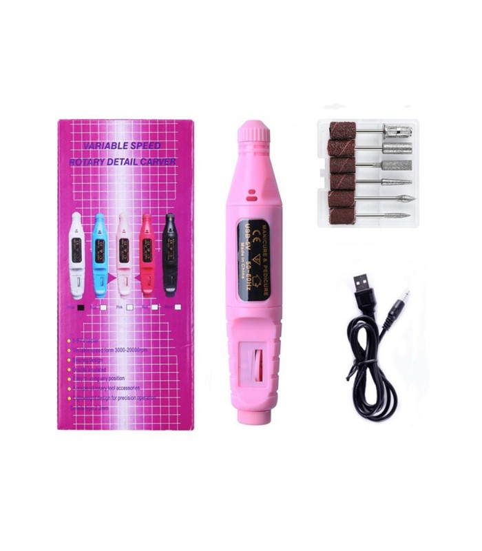 Mini torno electrico con fresa 6pcs